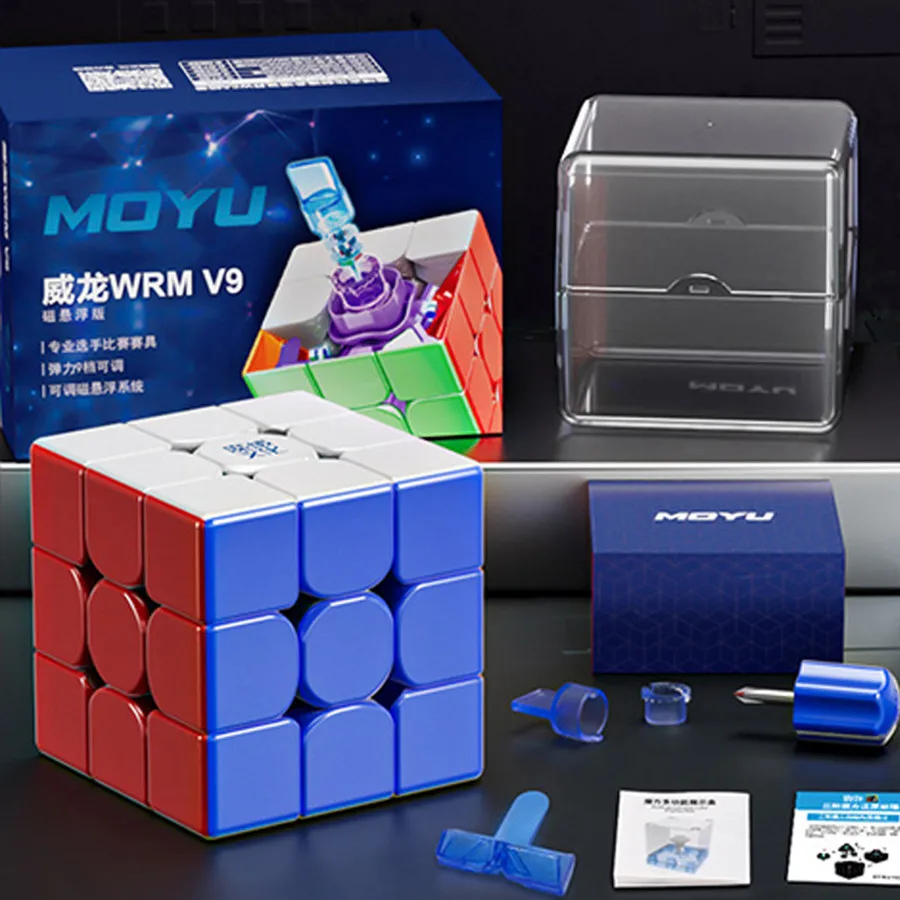 Moyu Weilong WRM V9 M/Ball-Core UV/ropa mágica 3X3X3 magnético 20 imanes núcleo de bola Moyu Weilong WRM V9 3X3 X3 rompecabezas regalo