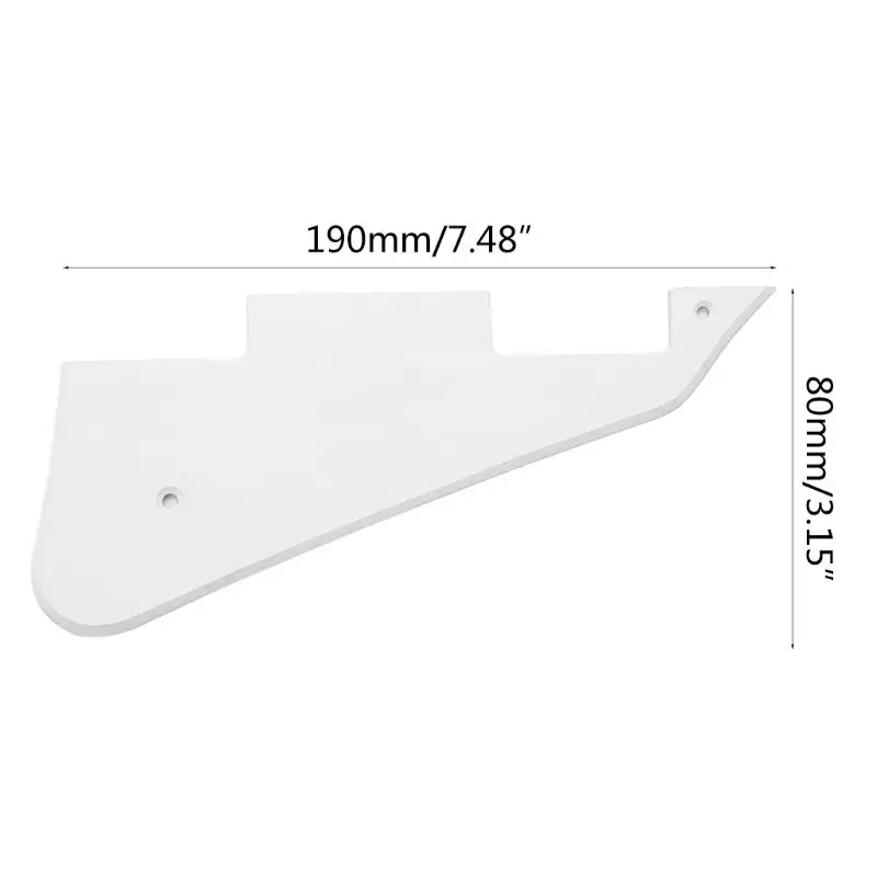 5pcs/set LP Guitar Pick Guard Scratch Plate Pickguard for Gibson Les Paul Guitar with Bracket and Screws Instrument Part