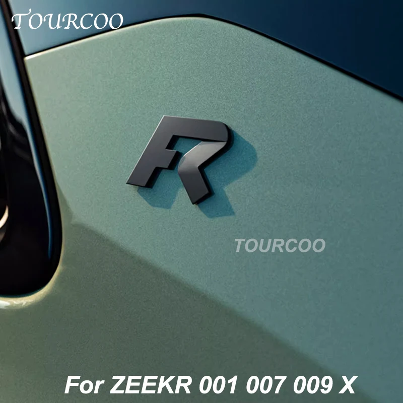 

For ZEEKR 001 007 009 X Car Personality Logo FR Metal Tail Logo Accessories