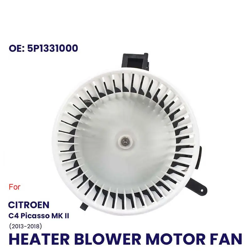 Motor do ventilador para ventilação, ventilador para Citroen C4 Picasso MK2 FWD 5P1331000 13-18