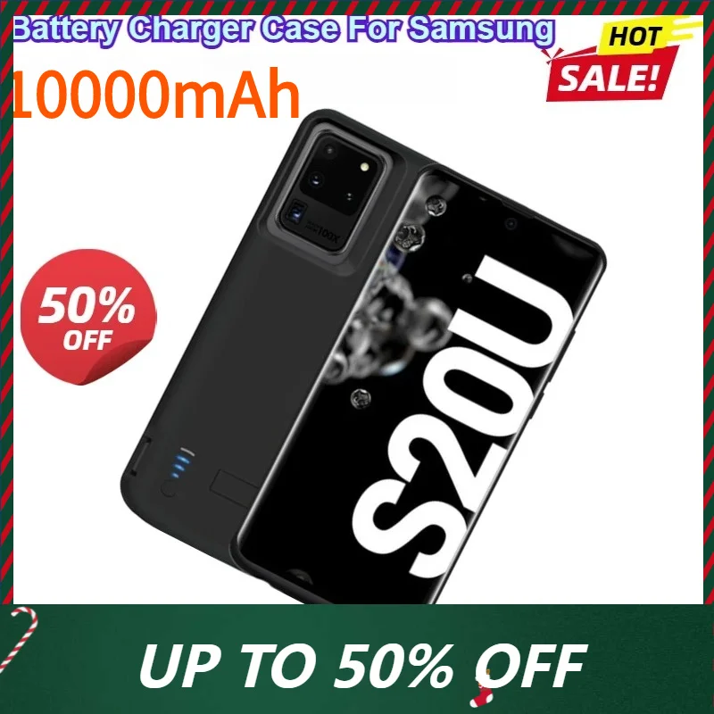10000mAh Battery Charger Case for Samsung Galaxy Note 20 Ultra 5G Note 20 5G Note 10 Pro USB Power Bank Charger Case