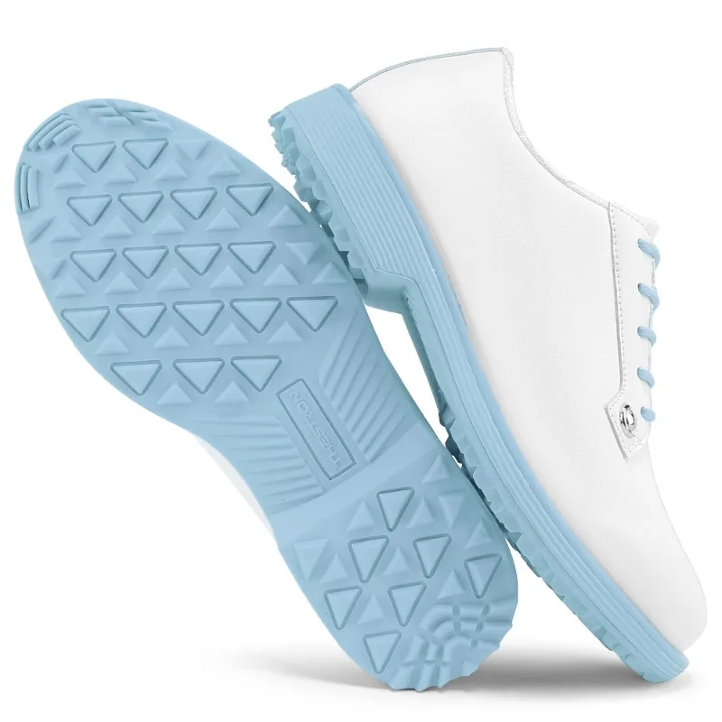 Sapatos de golfe femininos para caminhada, treino e grama artificial._voghion.com