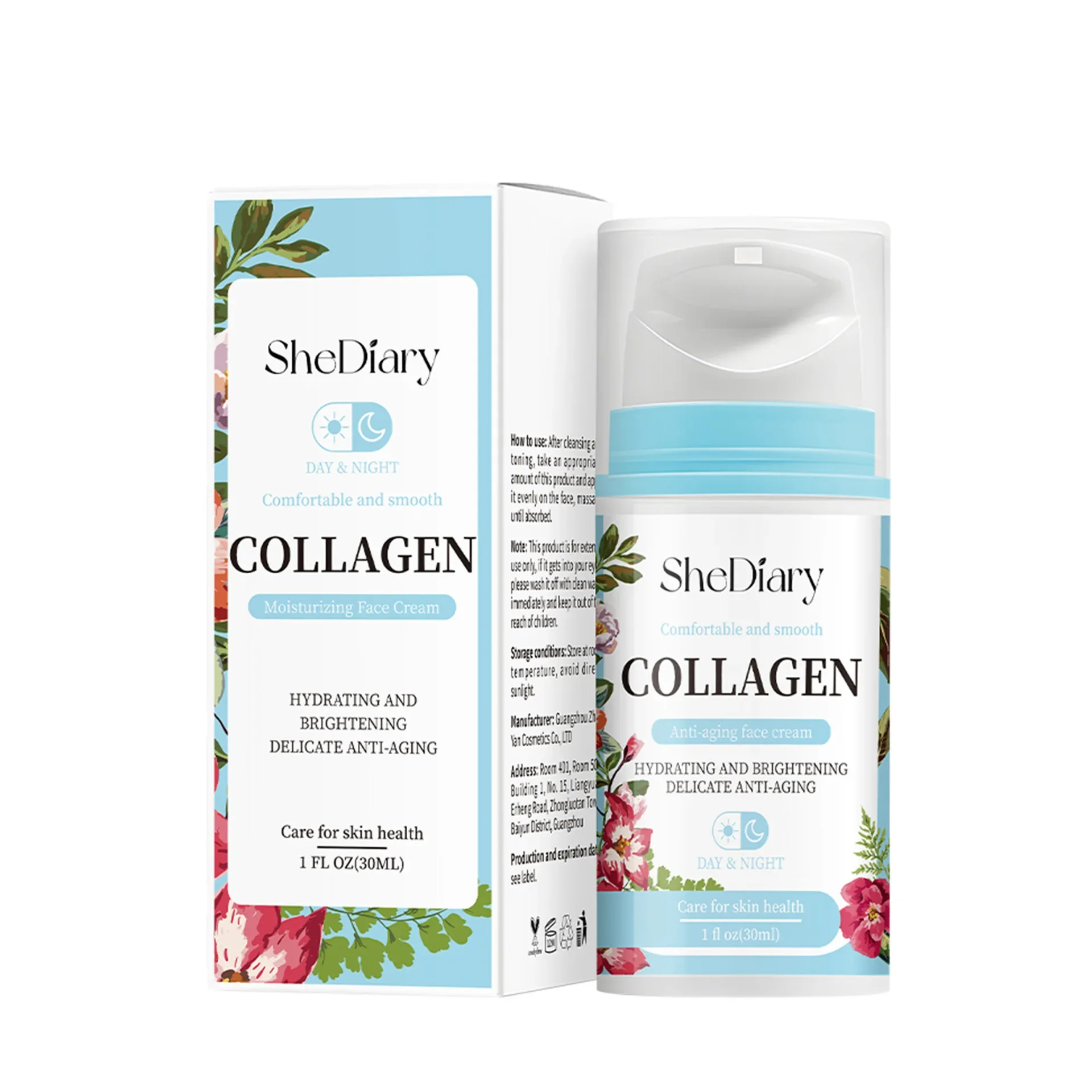 Collagen Cream a cross-border collagen face cream moisturizes brightens and moisturizes the face