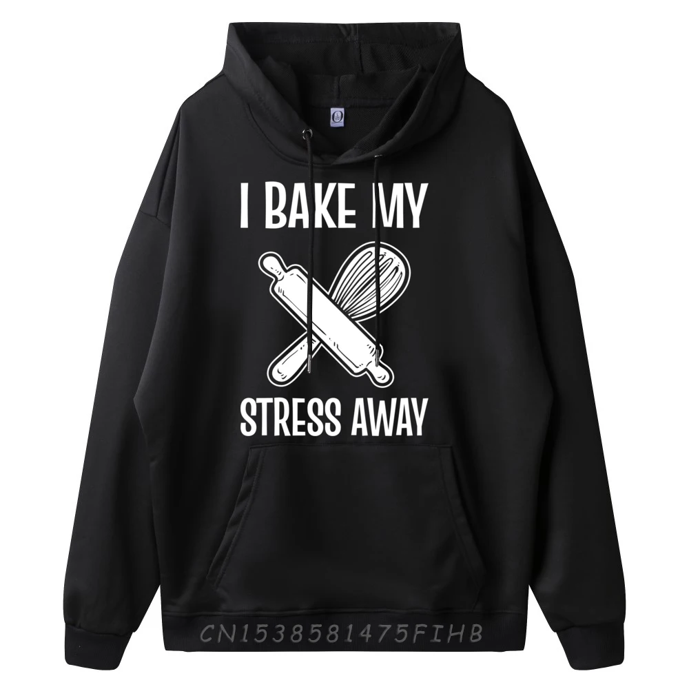 Loose Cake Decorator Slogan Long Sleeve Hoodies Thanksgiving Day O-Neck Hoodies Girlfriend Coat Street