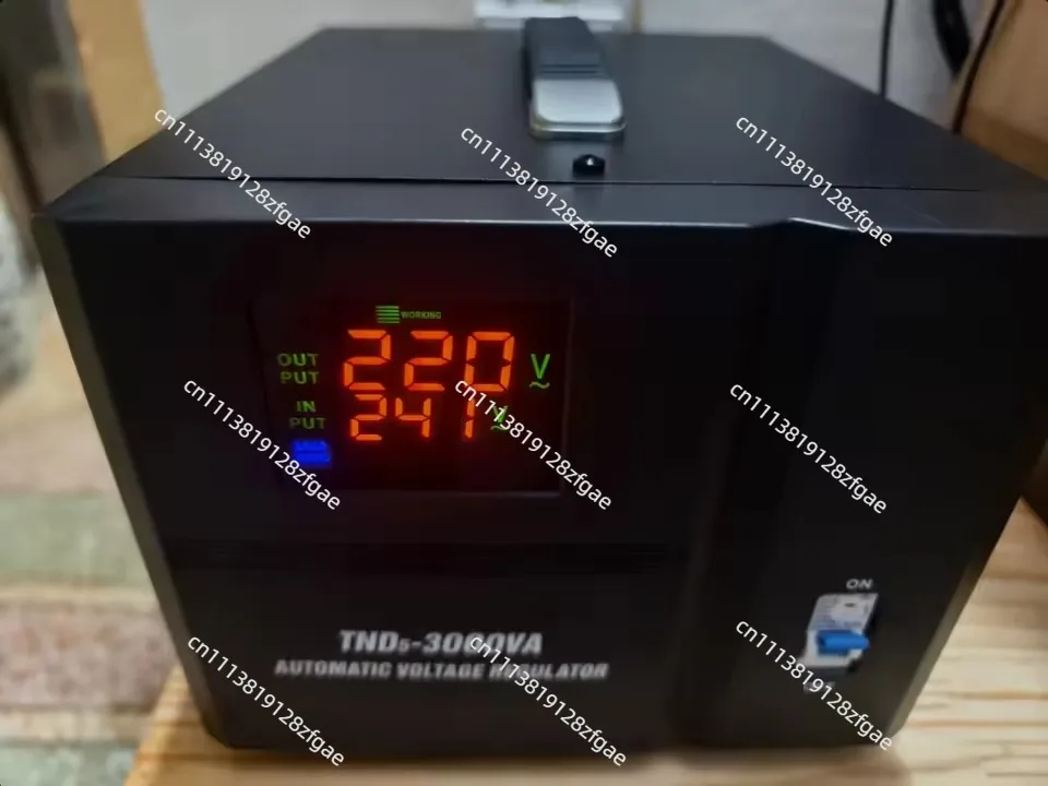 Automatic voltage regulator 220v household high-power air conditioner refrigerator voltage regulator power supply 5kva AC