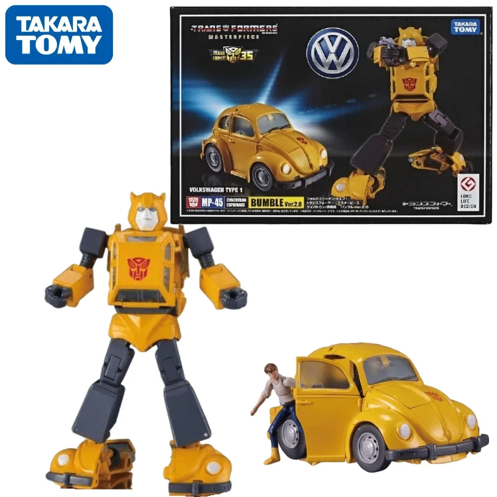 

TAKARA TOMY KO Transformers KO MP45 MP-45 Bumblebee Action Figure Autobot Model Toy Gift Collection