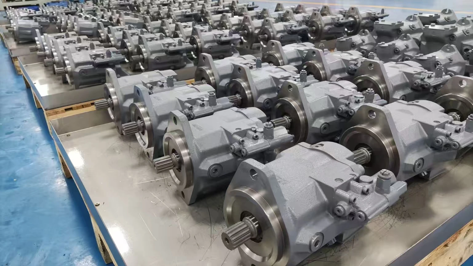 Bomba de pistón axial A10VO A10VO60 aplicable a cargadores retroexcavadoras 414E 416E 434E 422E 428E A10VO60DFR/52L-VSD11N00