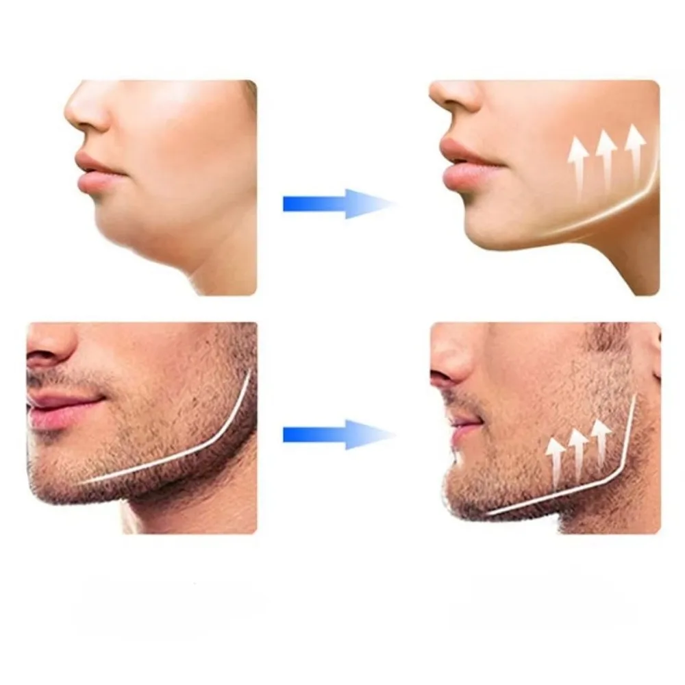 Food Grade Silicone Jaw Exerciser 35lb Resistance Facial Yoga Jawline Trainer Jaw Face Slimmer Heat Resistant Face Exerciser