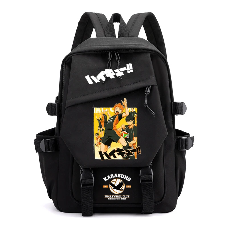 

Japanese Anime HAIKYUU School Backpacks for Young Boys Girls Bagpack College Students School Bag Fashion Travel Rucksack Gifts