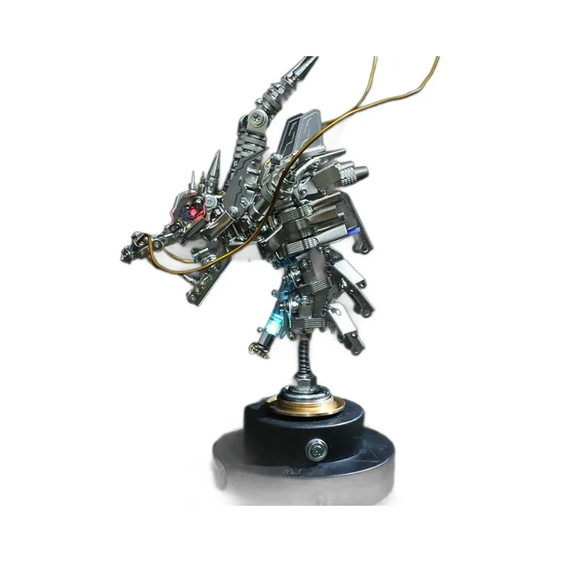 

Oriental Longxiao, twelve zodiac signs, dragon head metal assembly model, Year of the Dragon tide play, Guochuang mecha ornament