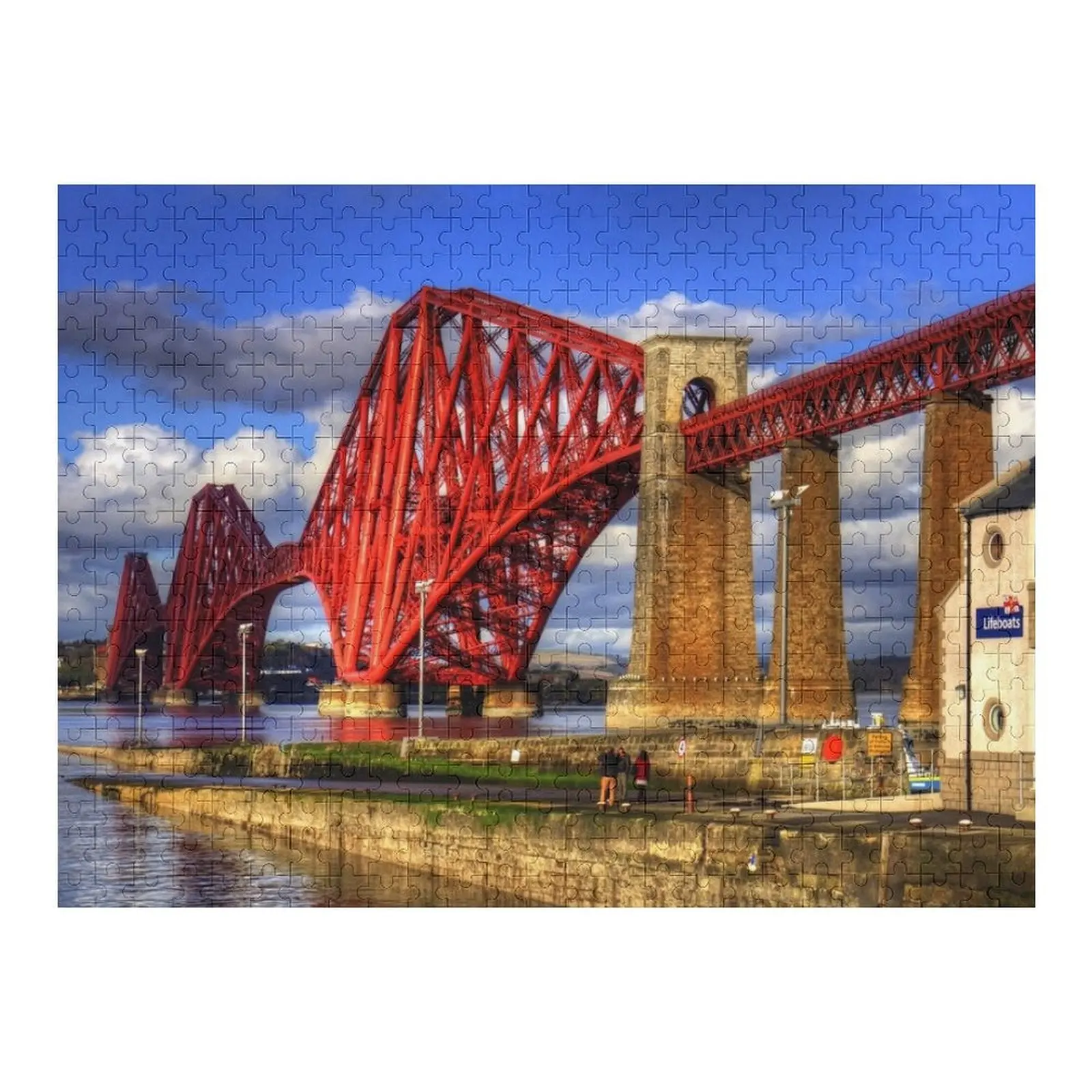 

Hawes Pier Slipway and Forth Bridge Jigsaw Puzzle Christmas Toys Personalized Baby Toy Customized Picture Puzzle