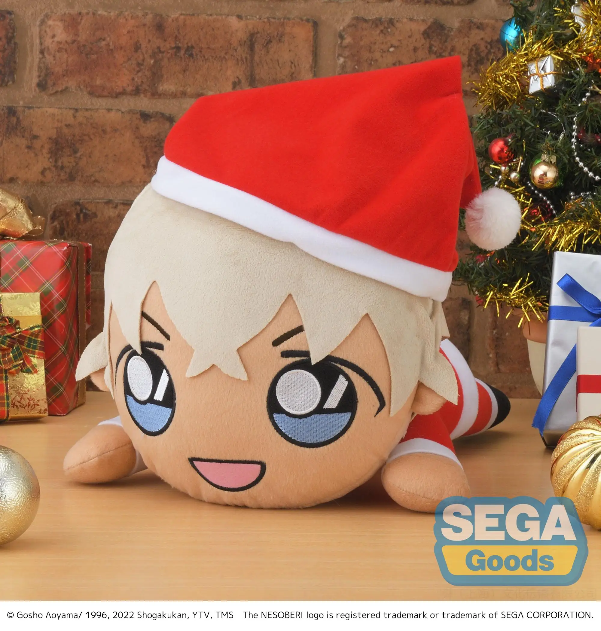 

Sega Conan Anime Plush Toy Christmas Edition New Version Cuddly Toy Collectible Gift for Fans of Detective Conan Anime