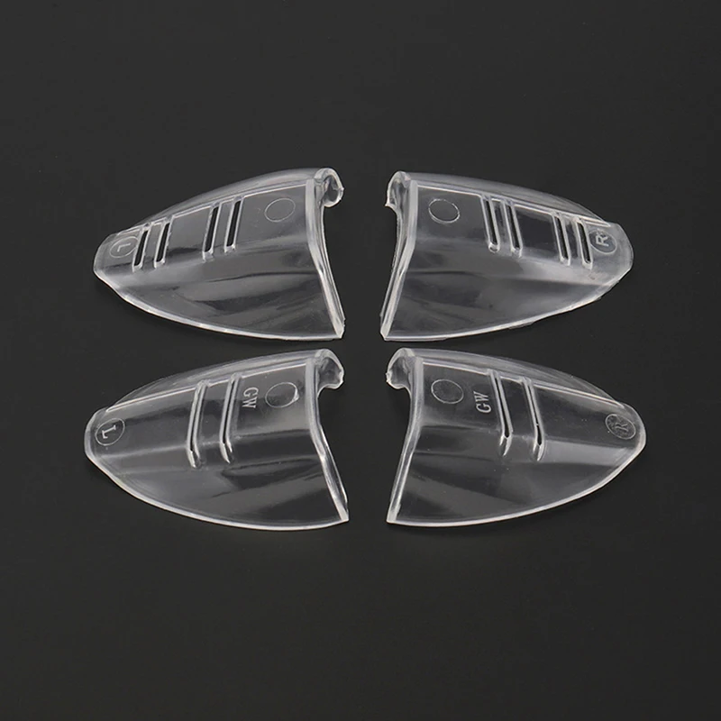 2Pcs Eye Flexible Clear Shields Side Safety Goggles Glasses Universal Anti Fog