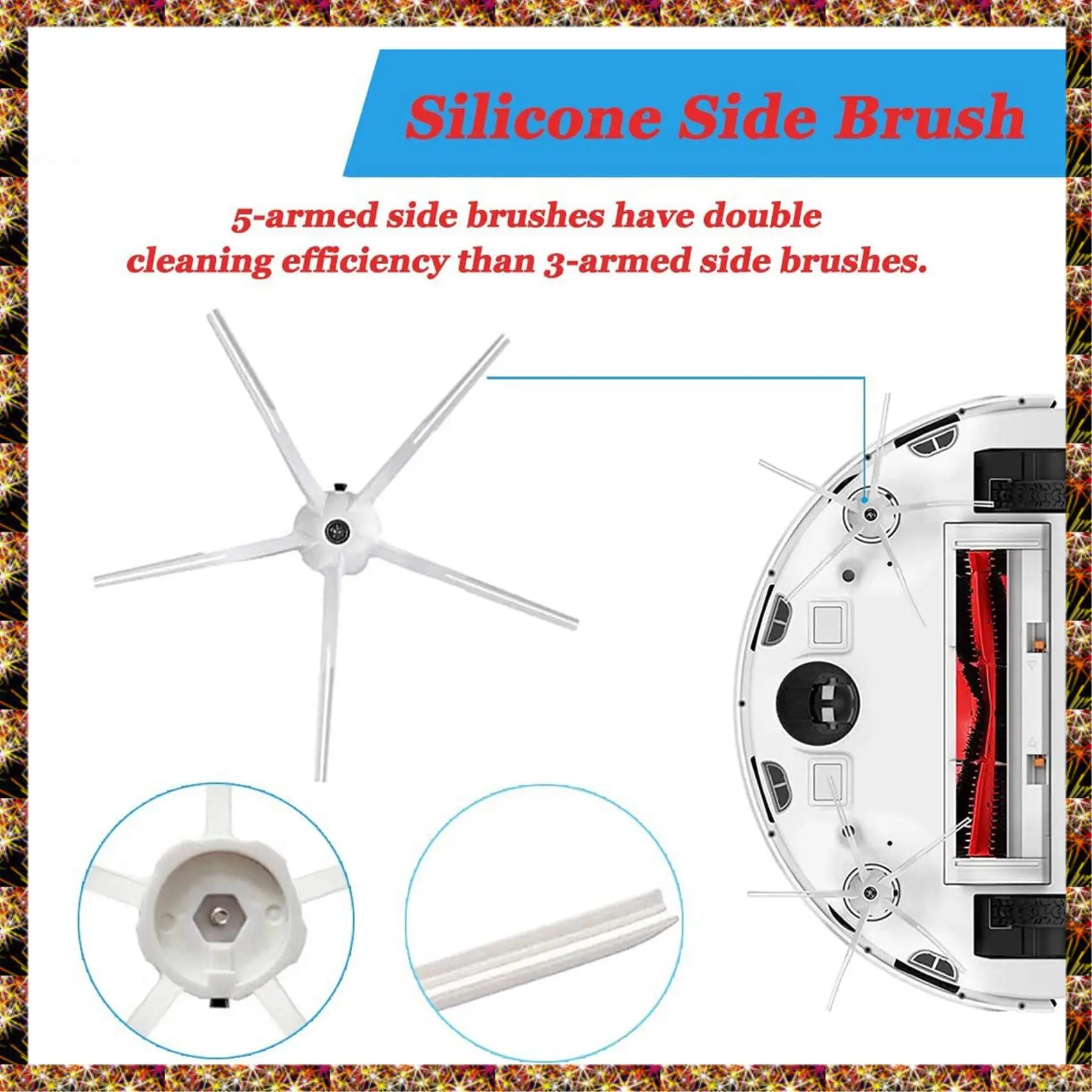 ملحقات BTCL للمكنسة الكهربائية الروبوتية Xiaomi Roborock S5 Max S6 Max S6 Pure S6 Maxv S50 S51 S55 S60 S65 S5 S6، قطع الغيار