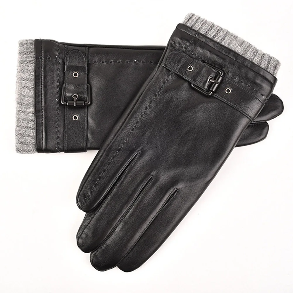 

Warm Windproof Gloves Men Full Cover Touch Screen for Cycling Hiking Fishing Outdoor Sports Gift