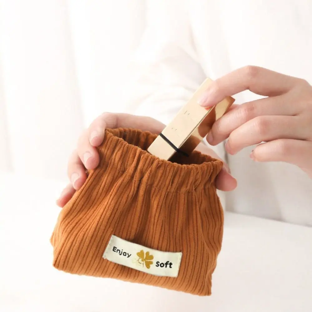 

Cute Makeup Storage Bag Mini Lipstick Cosmetic Bag Earphone Key Shrapnel Sanitary Napkin Bag Cute Women Coin Purse