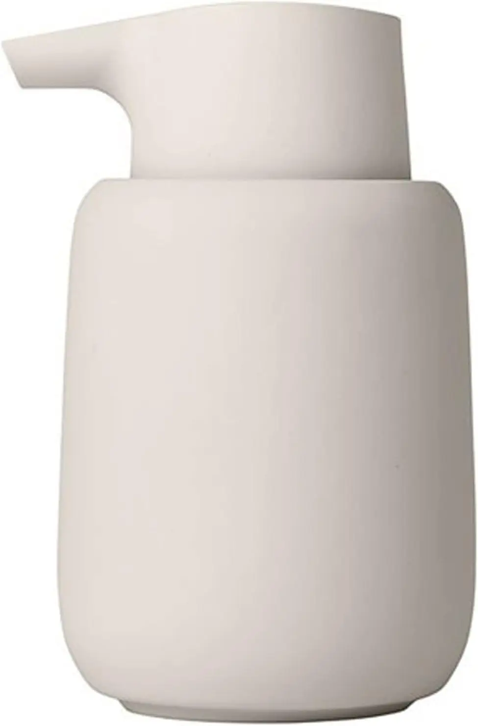 

Керамический дозатор мыла для рук, емкость 250 мл, бежевая матовая отделка с головкой насоса для легкого дозирования