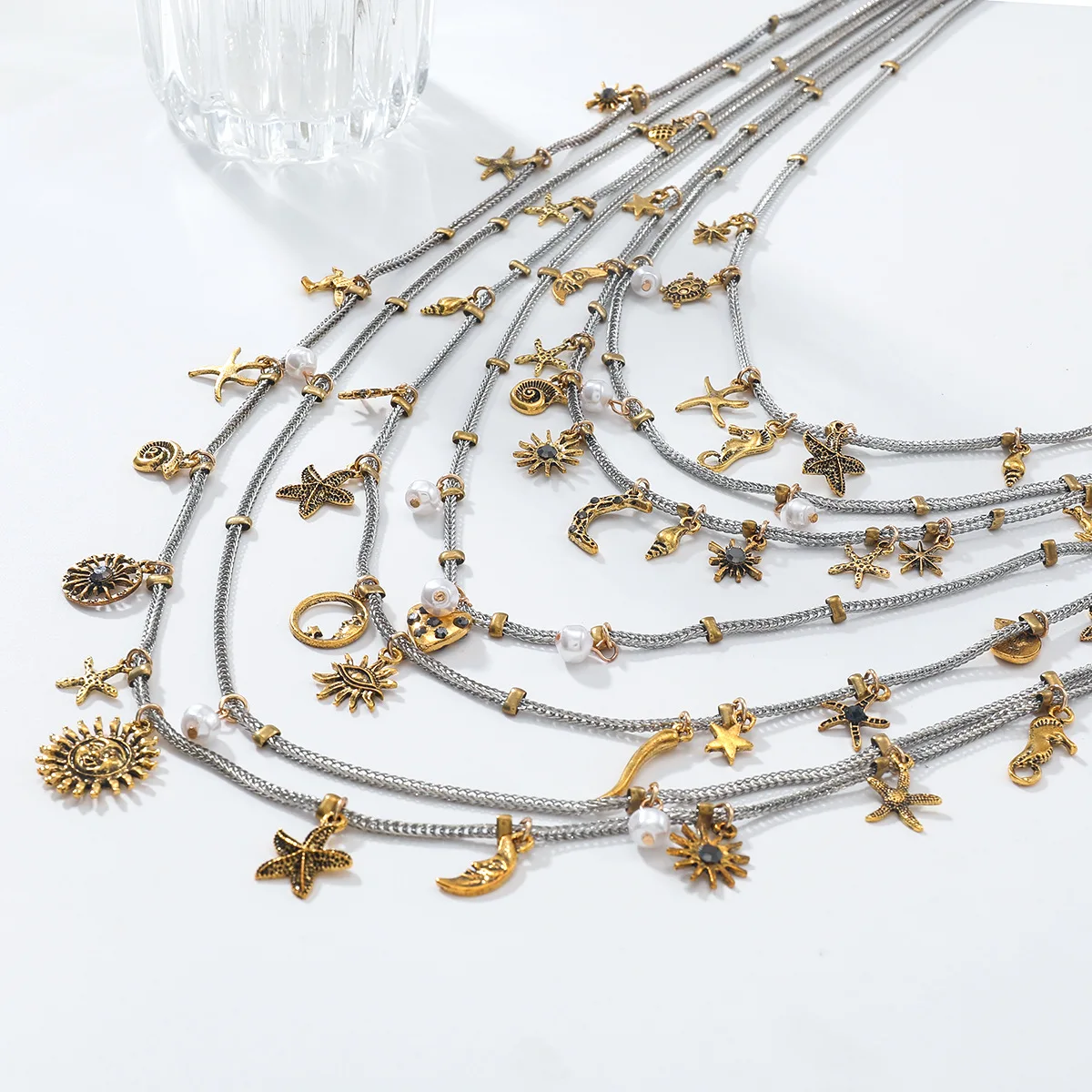 Thumbnail 3 - #50 Latest Layered Necklaces Offers