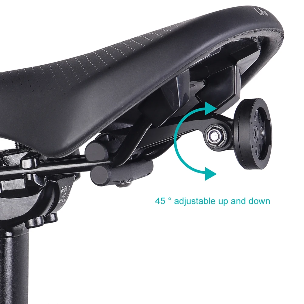 Bicycle Saddle Rail Rear Light Bracket Shockproof Bike Tail Light Holder MTB Cycling Bike Lamp Stand for Garmin Varia Radar