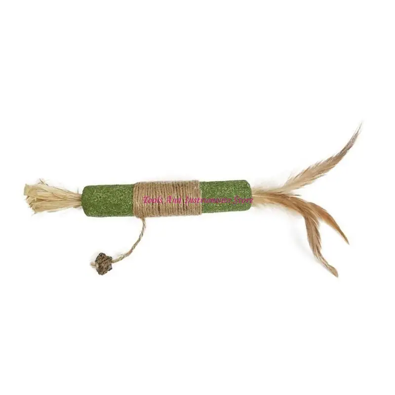 Mèo Catmint mọc răng Mèo Mèo Đồ chơi Răng sạch liếm liếm đồ chơi Mèo Mèo Mèo Catmint Đồ chơi C7AC