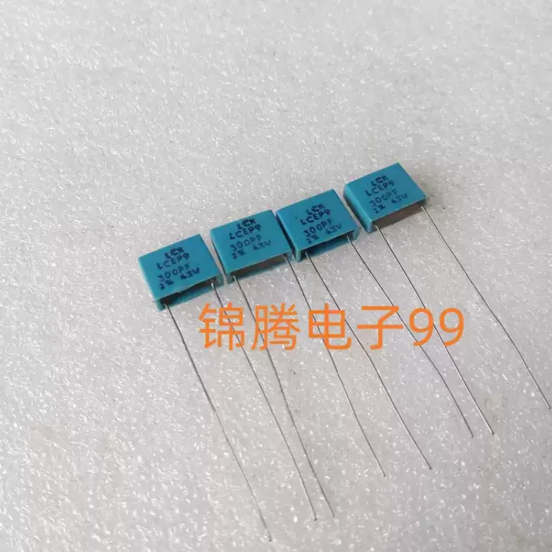 5-30pcs imported British LCR 300PF 63V 2% LCEP9 series audio fever infinite film capacitors