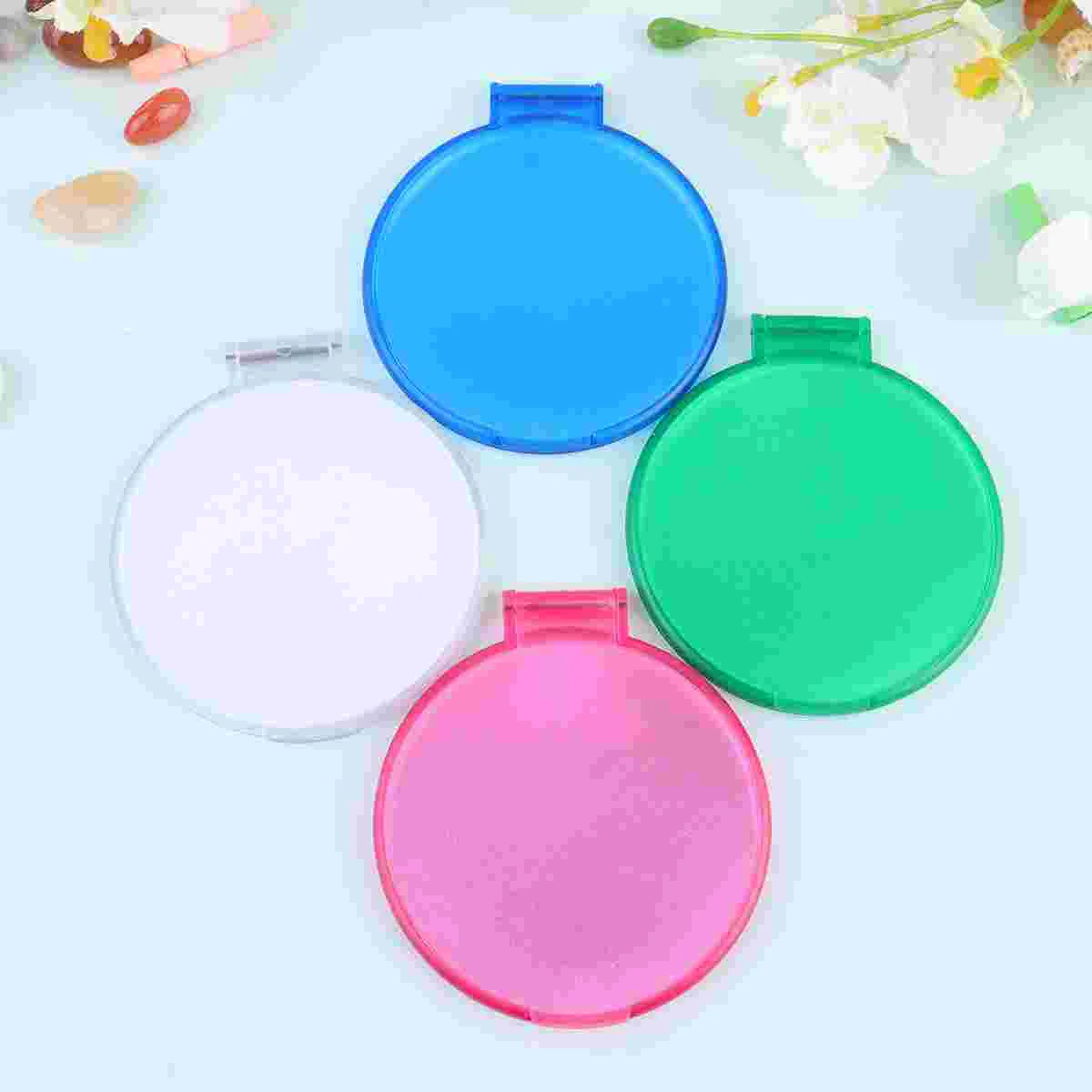 

12pcs Round Foldable Mirrors Mini Mirrors Portable Makeup Mirrors Outdoor Pocket Mirrors for Girls