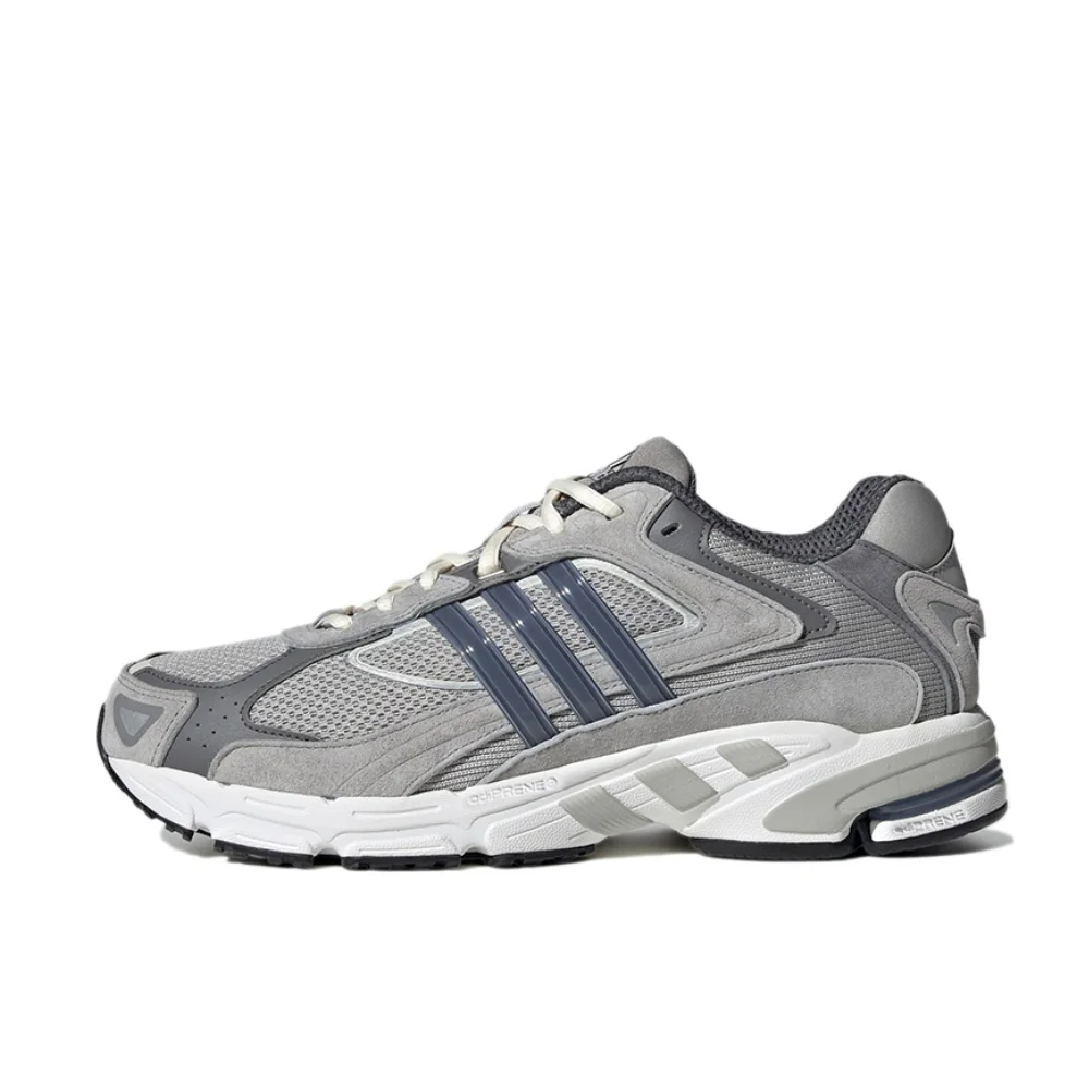 adidas Response CL Men's and women's lightweight and comfortable fashion wear-resistant low-top casual running shoes grey