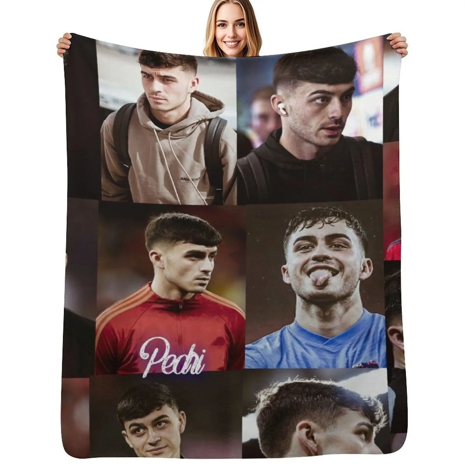 

Pedri Gonzalez Throw Blanket Wrinkle Resistant Lightweight Blanket