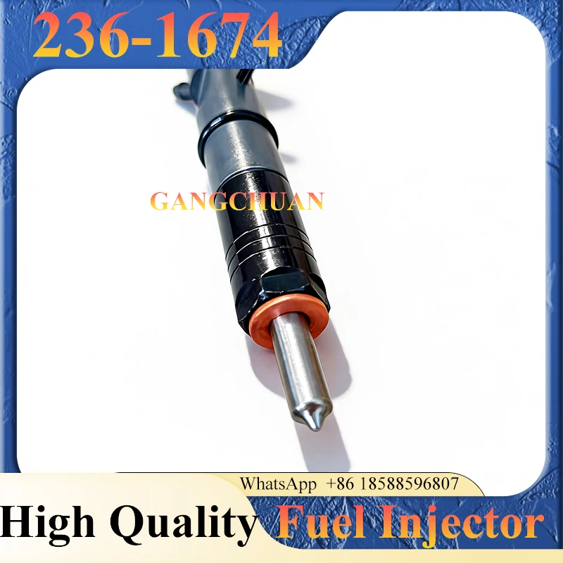 

236-1674 Самый продаваемый дизельный инжектор 2361674 для CAT 3054C 320D2 416D 420E 422E C4.4