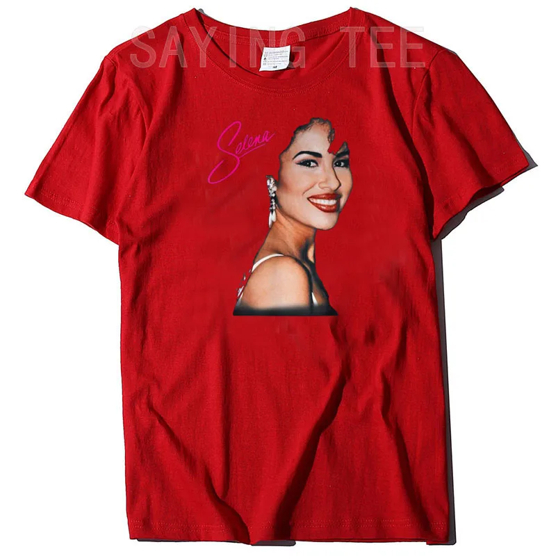 Vintage Selenas Quintanilla Love Music Retro 80s 70s Fans T-Shirt Funny Streetwear Graphic Tee Tops Fashion Short Sleeve Outfits