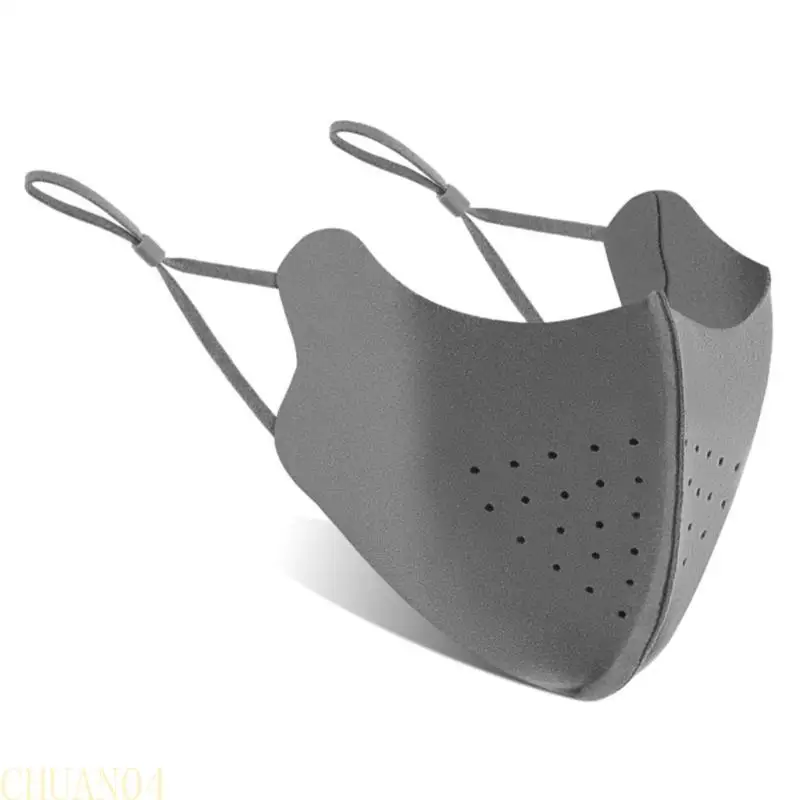قناع وجه قابل للتمدد A1A2 للحماية من الشمس، تصميم مقاوم للرياح، خفيف الوزن لركوب الدراجات