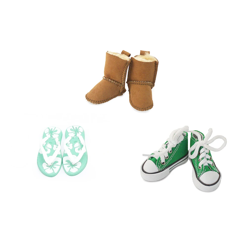 Mini shoes Replicas Montessori Language Activity