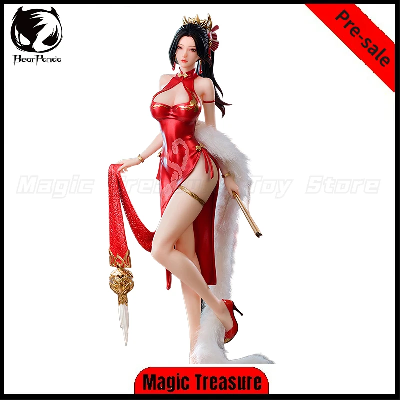 

【Pre-sale 】Original BearPanda THE KING OF FIGHTERS '97 Shiranui Mai 1/6 Figure - "Red Dance" Toys Gift