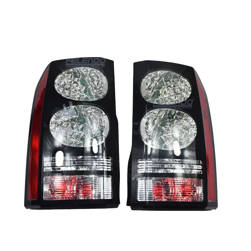 Rear BLACK Led Tail Lights For Land Rover LR3 LR4 Discovery 3 & 4 Pair Rear Lamp Rear Light LR052395 LR052397custom