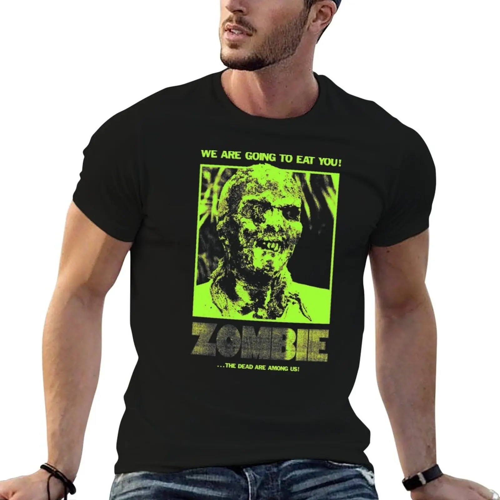 ZOMBI SHIRT T-Shirt Daily Casual Short Sleeve Tee Shirt