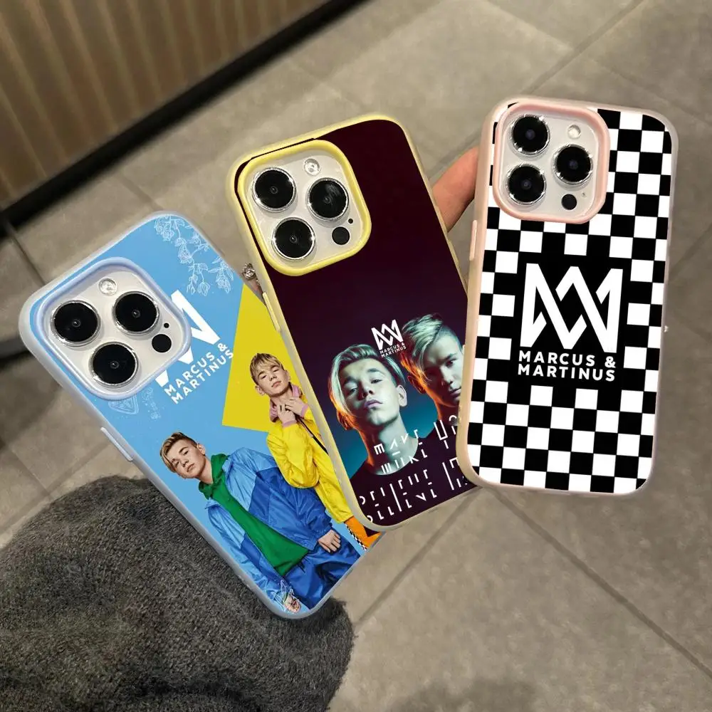 Marcus And Martinus Music Phone Case For iPhone 17 16 15 14 13 Pro Max Plus Mini Jelly Material Case Crystal