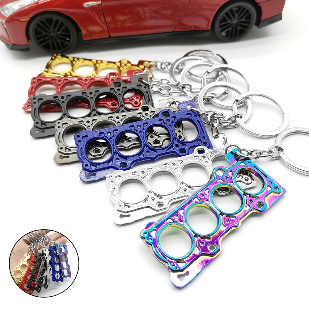 

JDM Racing Culture Style Key RingTag Emblem Keychain Metal Zinc Alloy Keyring Car Motorcycle Tag Pendant Keyring Personalized