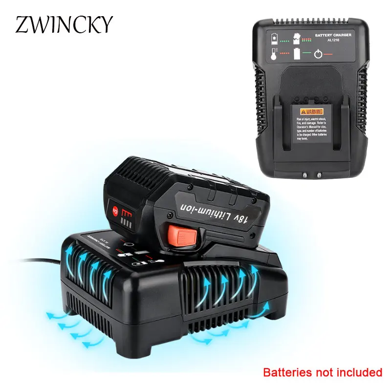 ZWINCKY do RIDGID AEG akumulator litowo-jonowy 2A szybka ลadowarka do AEG 14.4V 18V wiertarka elektryczna Serise ลrubokrฤt do ลadowania akumulatora