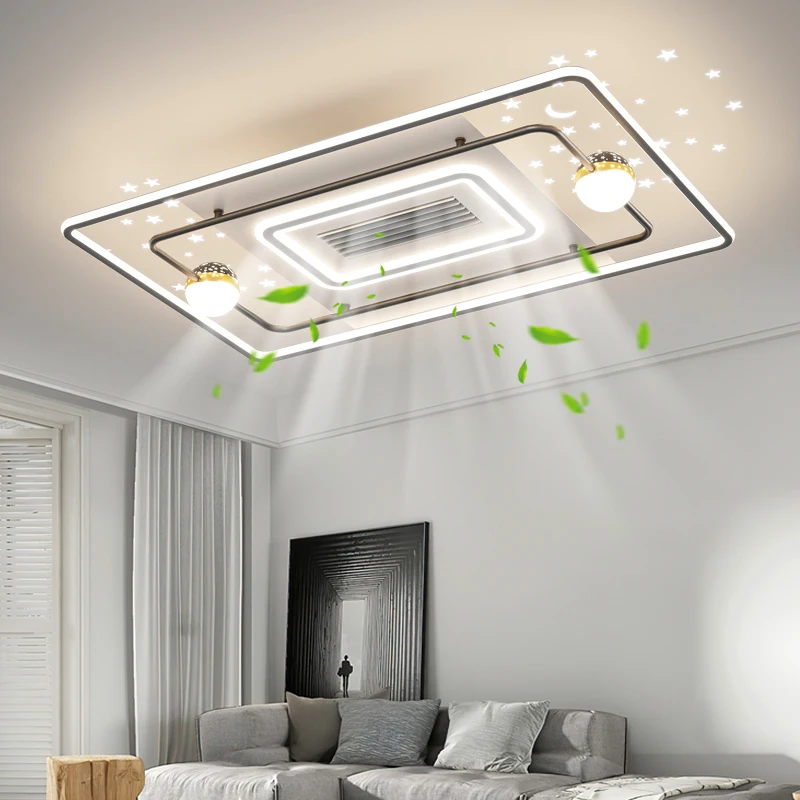 Modern decoration living room, modern lights, ceiling fans, smart lights, ceiling fans with lights, home decoration