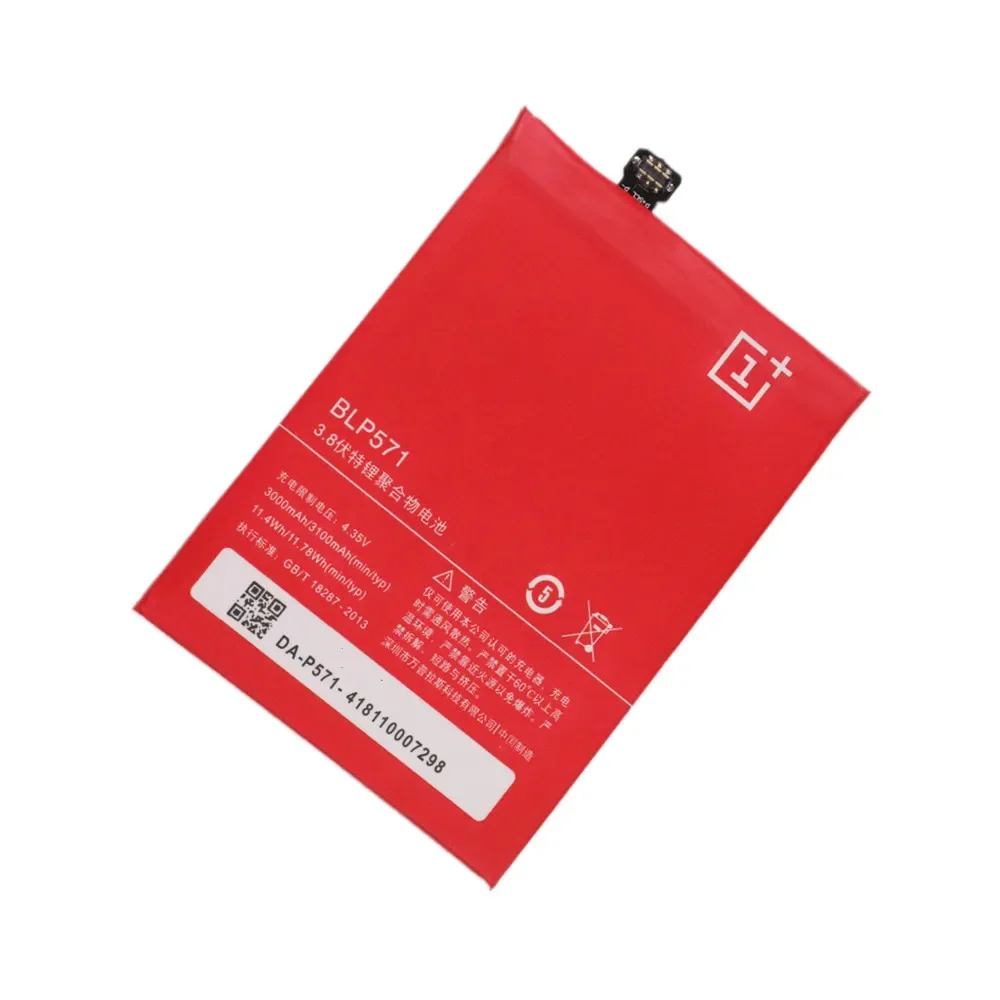 New 100% Original 3100mAh BLP571 Battery For Oneplus 1 / One plus 1 A0001 Mobile Phone Genuine Replacement Batteries+ Free Tools