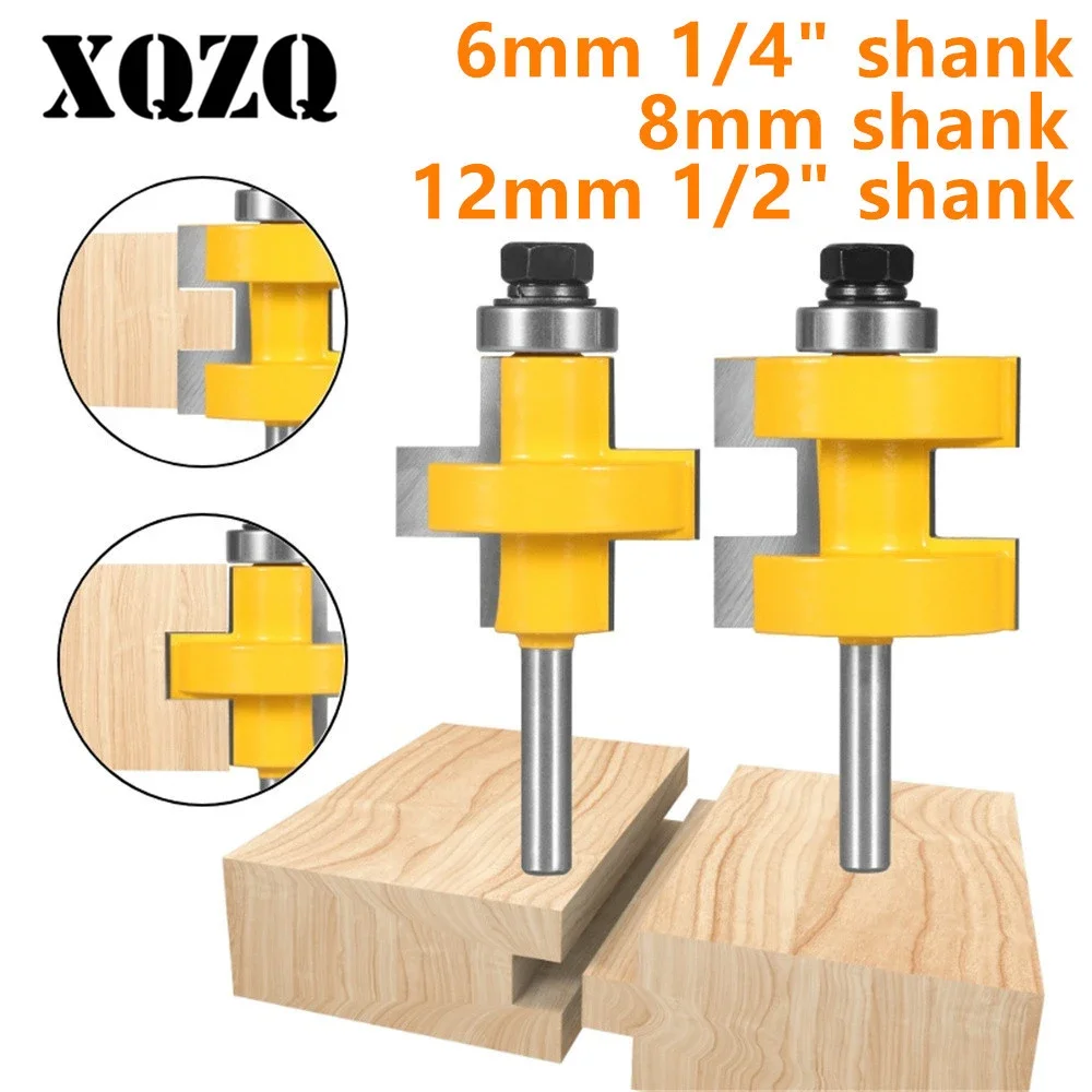 lingua e groove bits monta bit router bit cortador de carboneto cortador de madeira para moinho de madeira mm 12 mm 127 mm 01