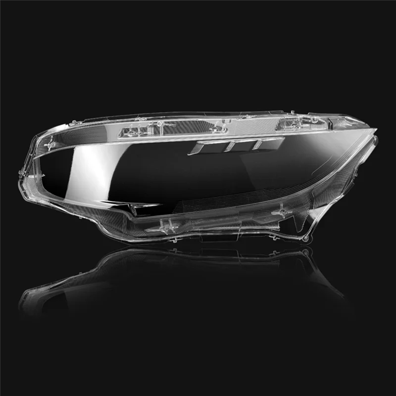 1Pair Headlight Lens Cover for 2016 2017 2018 2019 Honda Civic Head Light Lamp Lens Lamp Shade Auto Light Cover Shell