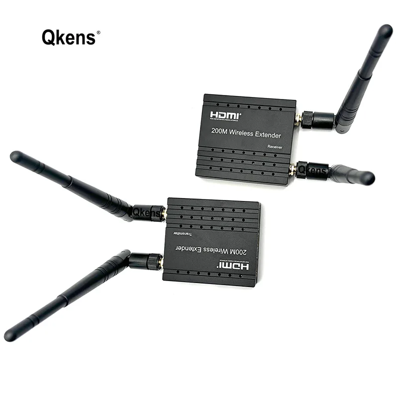 

Беспроводной HDMI-передатчик и приемник 5G 200M, адаптер для беспроводной передачи аудио и видео с ТВ-приставки, камеры, ПК на телевизор или монитор