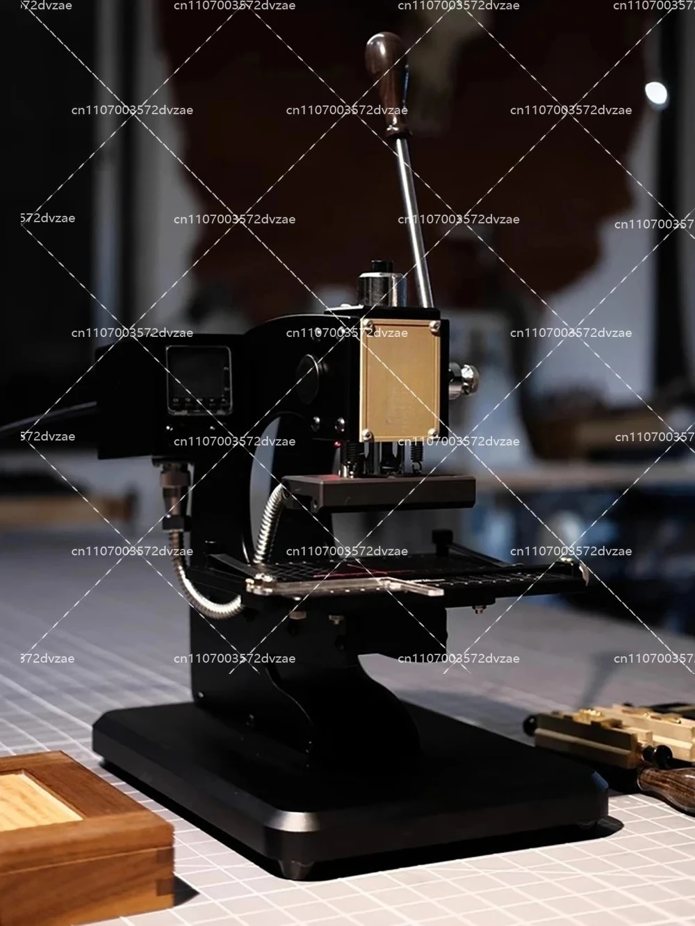 EC-27 Manual Hot Foil Stamping Machine Small Leather Embossing Creasing Machine Embossing Hot Gold Foil Stamping Machine
