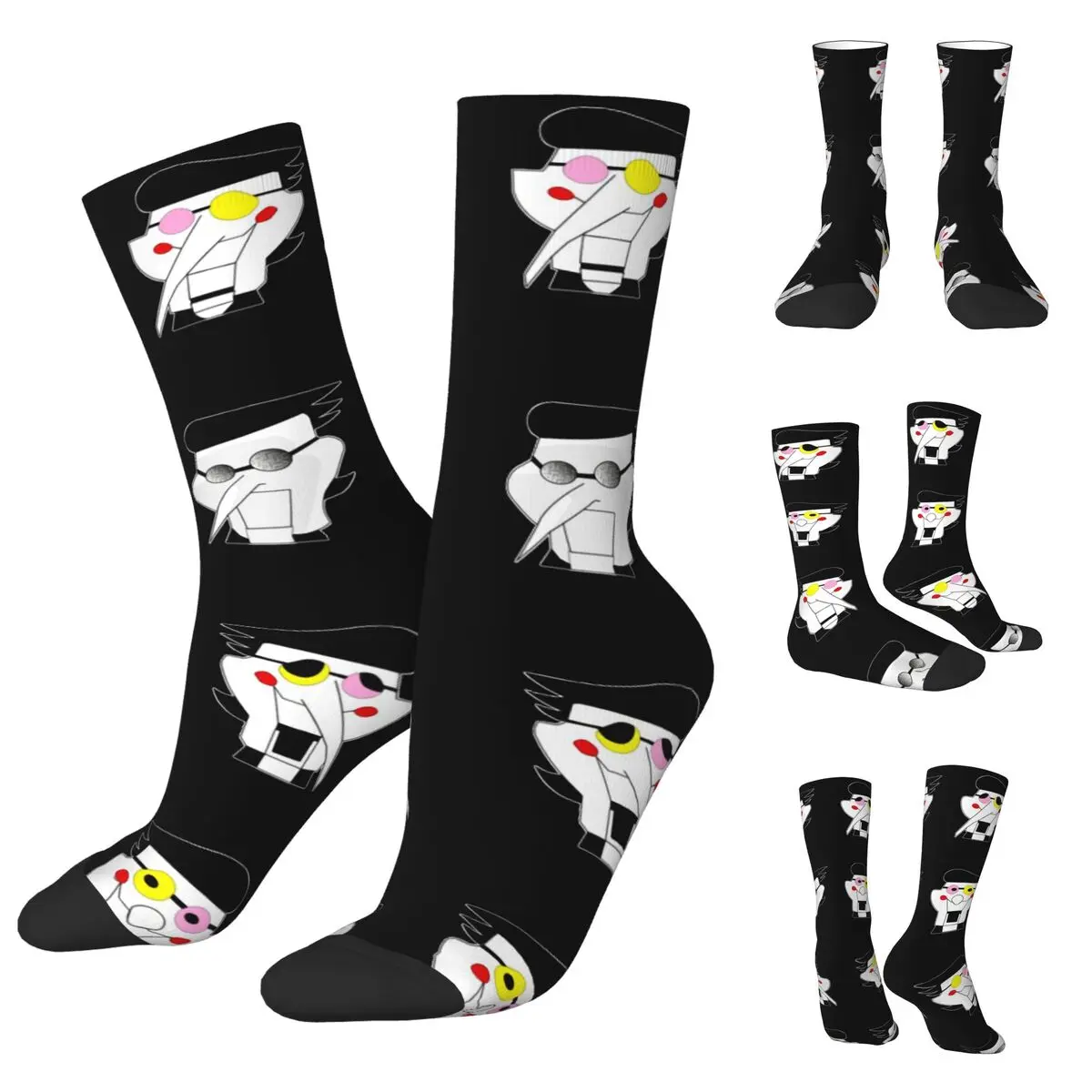 Deltarune Spamton Undertale Unisex Socks,Cycling 3D Print Happy Socks Street Style Crazy Sock