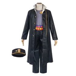 Kujo Jotaro Cosplay Jojo's Bizarre Adventure: Golden Wind Cos Leo Apache Cosplay Costume Uniform Set Outfit Halloween Clothing