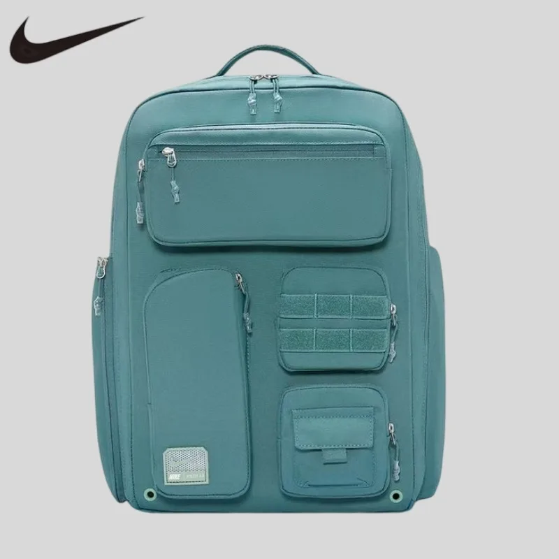 Nike Men's and Women's Backpacks, New Student School Bags, Large-capacity Outdoor Travel Mountaineering Bags FN4173-382