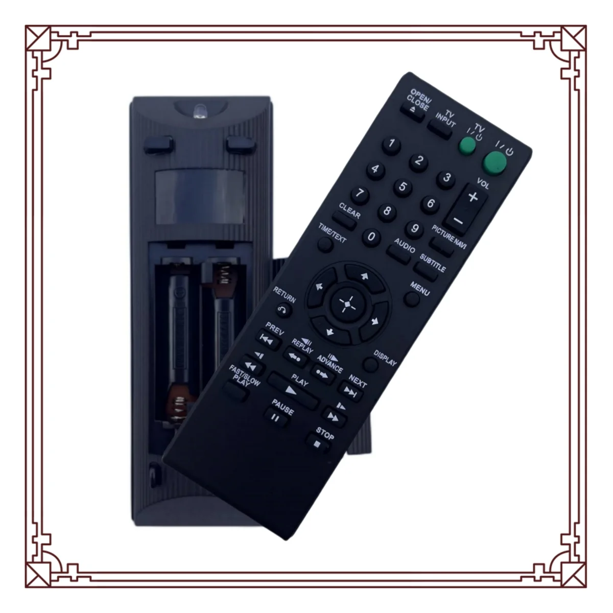 

Новый пульт дистанционного управления, подходящий для DVD-плеера Sony DVPSR405P DVPSR510H DVPSR210PB DVPSR750HP DVP-SR405P RMT-D197A DVPSR120