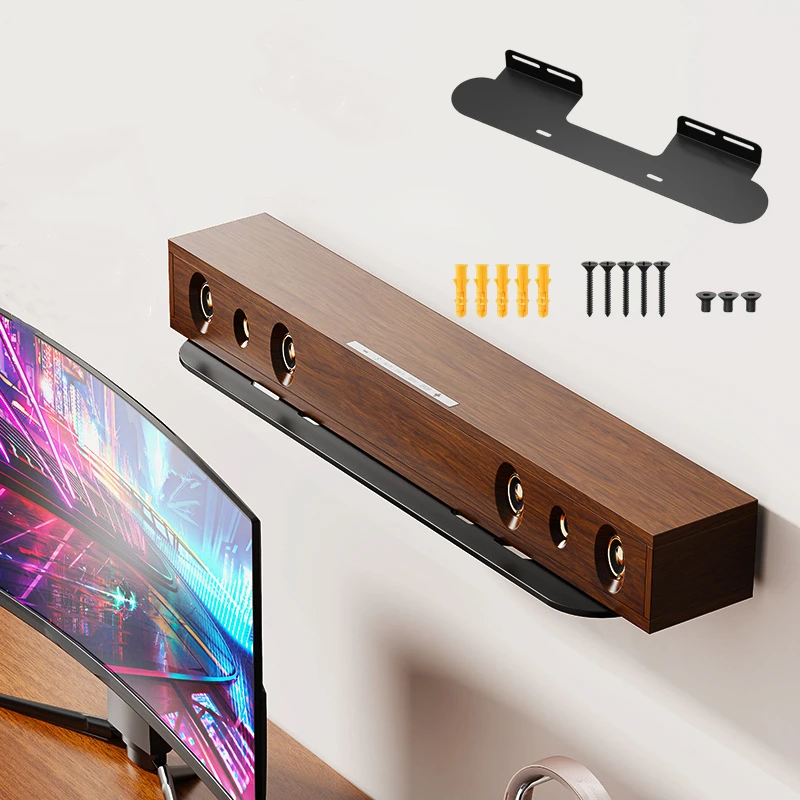 Soundbar Wall Mount Bracket for Sonos Beam Soundbar Compatible with Sonos Beam Gen1 & Gen2 Soundbar Speaker Wall Holder