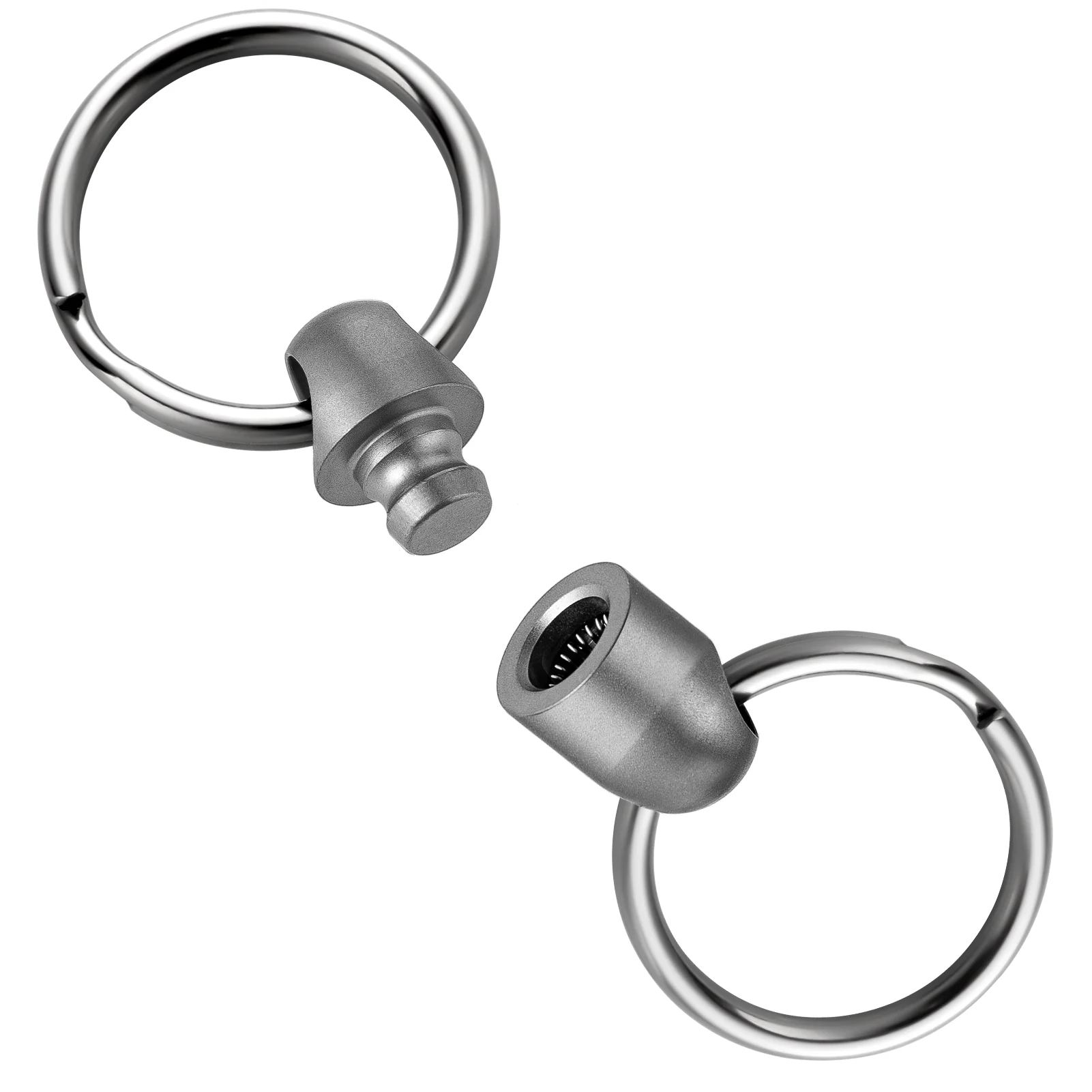 TIMULTI NEW YEAR SALE, Detachable keychain, titanium alloy keychain for man and woman